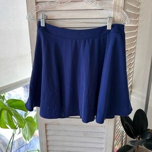 Lush Navy Mini Skirt